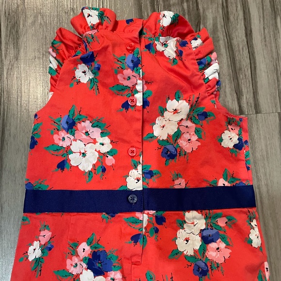 Janie and Jack floral romper - Picture 5 of 5